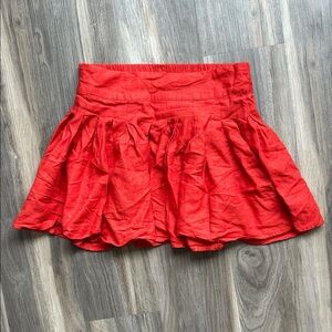 NWOT Free People Pleated Skirt